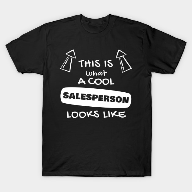 salesperson T-Shirt by LeonAd